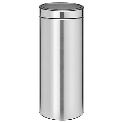 Brabantia Touch Bin, 30L Matt Steel